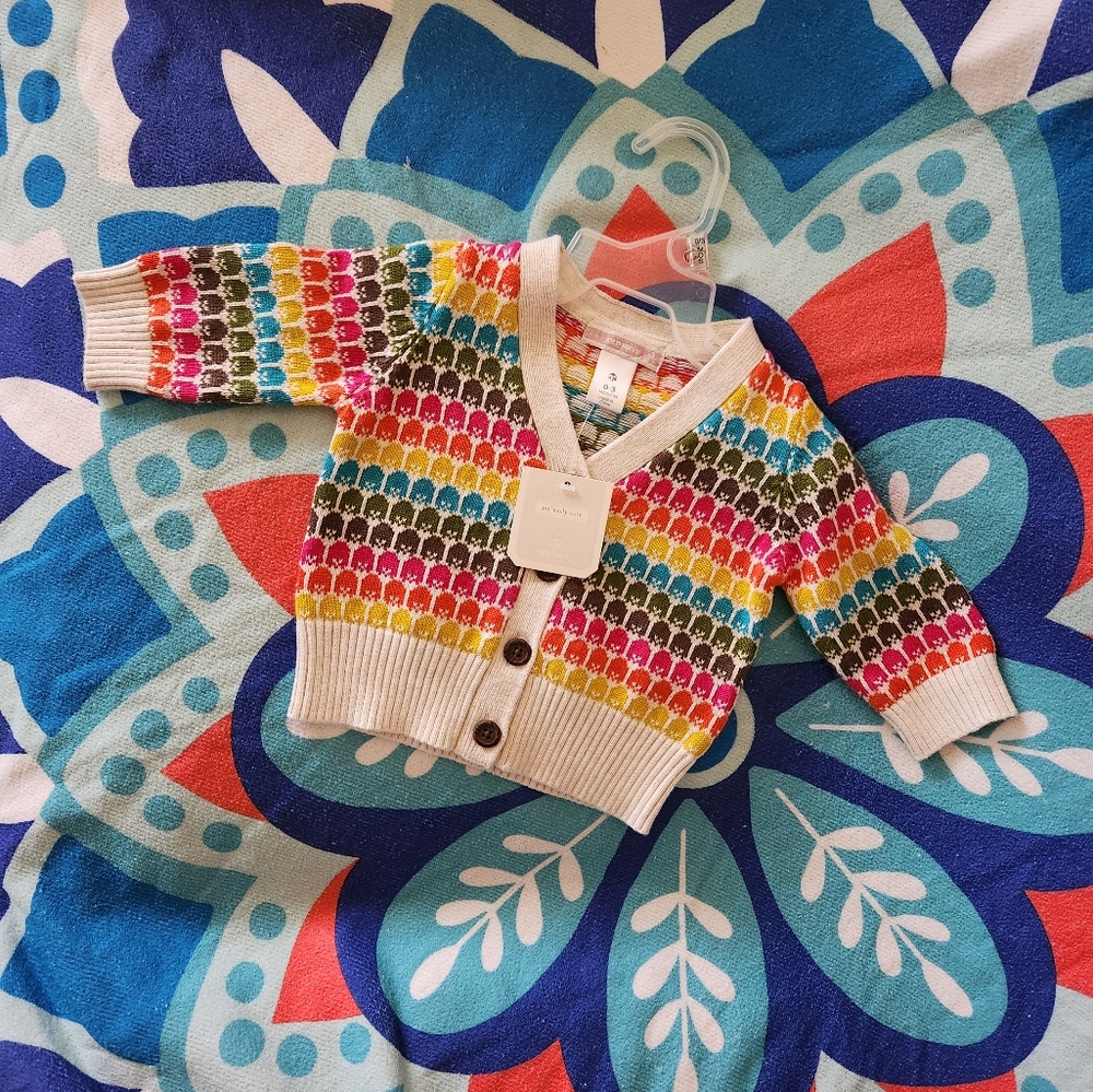 NWT Old Navy button down cardigan size 0-3m